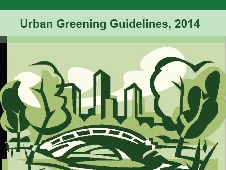 Urban greening guidelines, 2014